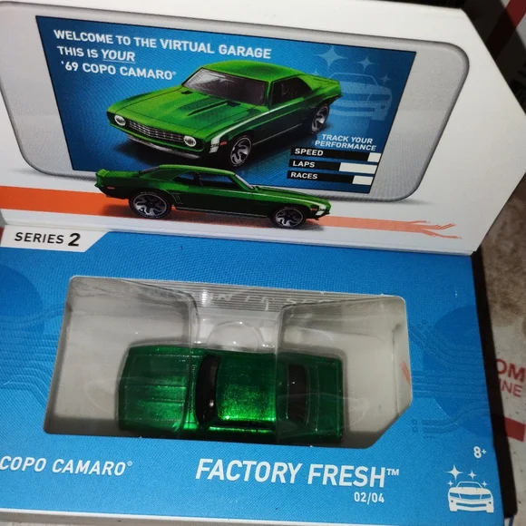 Hot Wheels Boxed ID Series 2 Factory Fresh 1969 '69 Copo Camaro - Picture 3 of 5
